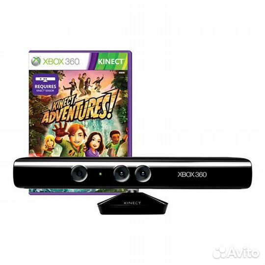 Новый Microsoft Kinect +игра Kinect Adventures