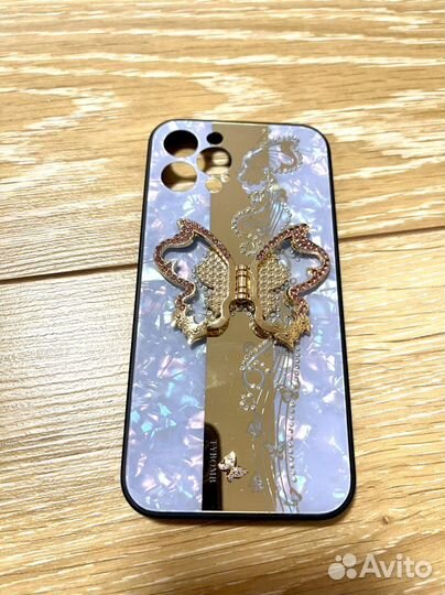 Чехол для телефона на iPhone12 Pro со стразами