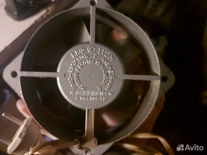 Вентилятор ввф 112м