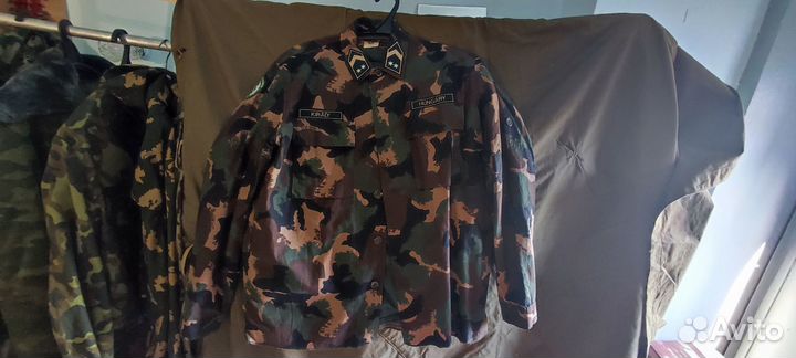 Куртки камуфлированные
