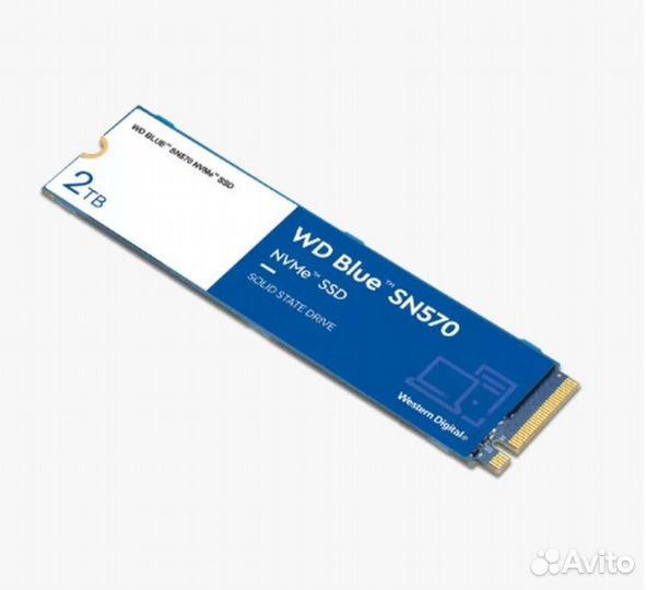 SSD накопитель WD blue SN570 2Tb - новый