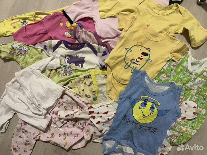 Детские вещи пакетом 62 68