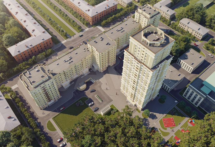 2-к. квартира, 63,8 м², 5/10 эт.