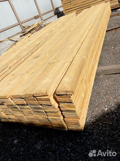 Доска обрезная 25х100х6000мм с доставкой