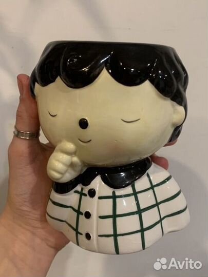 Горшок для цветов керамика