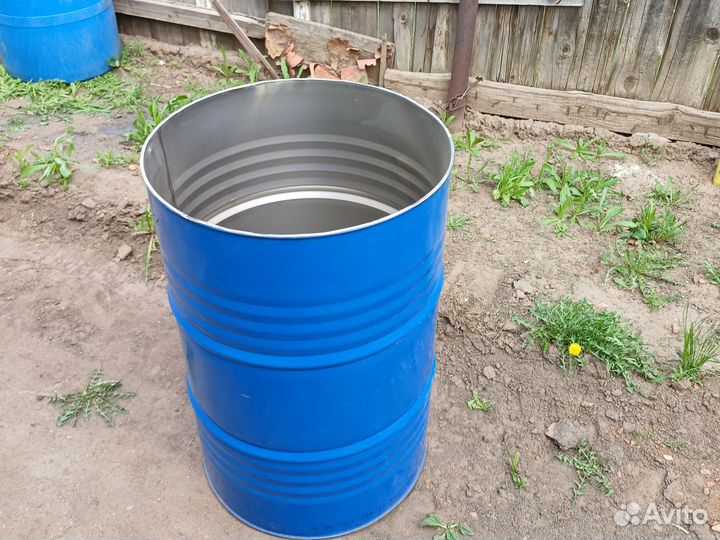 Бочка металлическая бу 200л