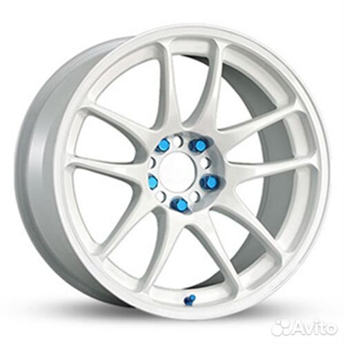 Диски колесные кованые Work белые R18