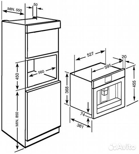 Кофемашина smeg CMS8451A