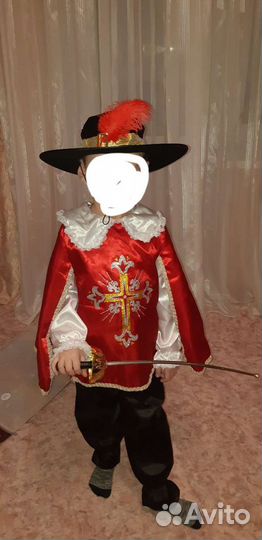 Новогодний костюм Мушкетера прокат