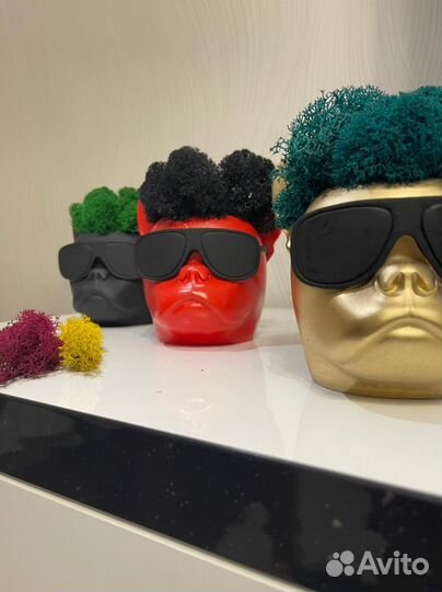 Молд, силиконовая форма, кашпо