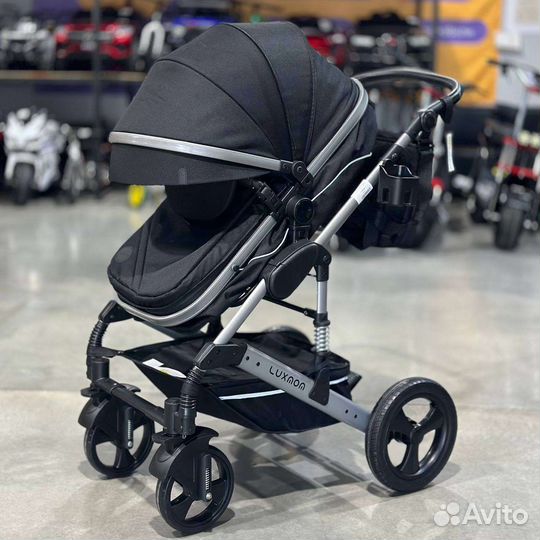Коляска 3в1 трансформер Новая (Супер ткань)