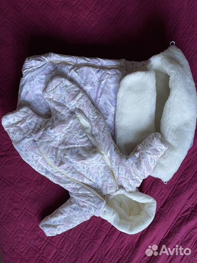 Конверт на выписку зимний