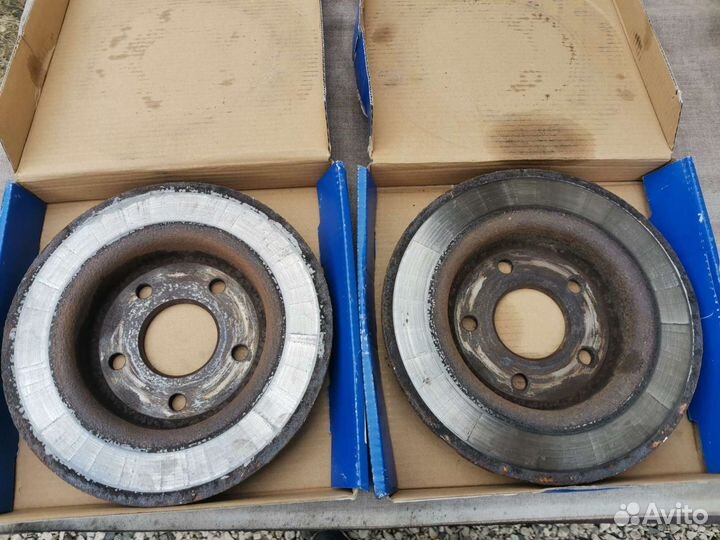 Диски тормозные задние Ford Focus 2