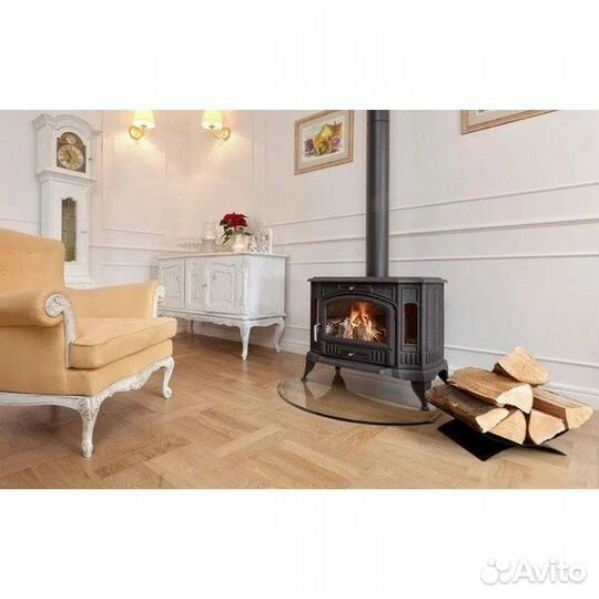 Чугунная печь камин