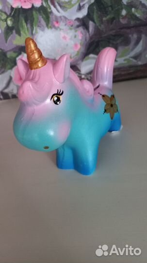 Копилка детская единорог копилка котик
