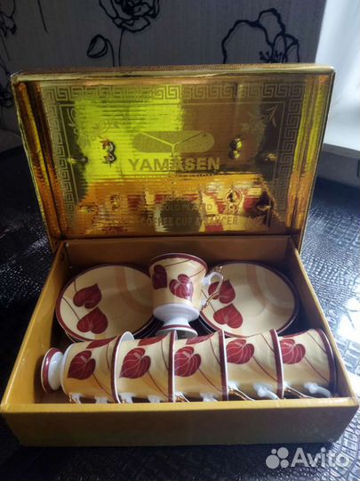 Кофейный сервиз новый