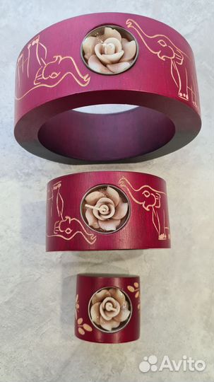 Подсвечник деревянный