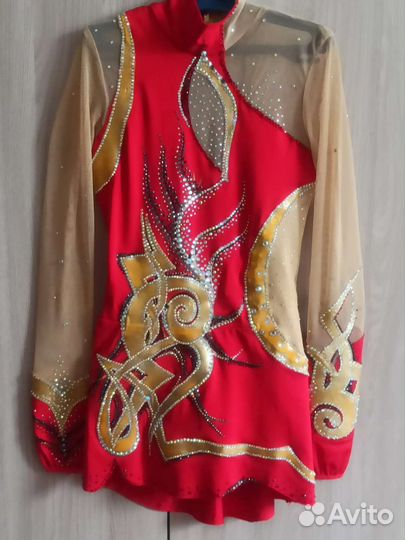 Купальник гимнастический для выступлений