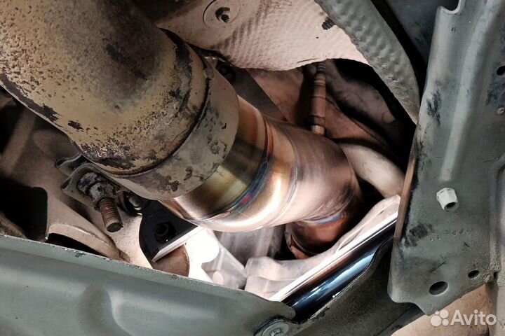 Даунпайп для BMW X5 X6 E70 E71 N55 2010-2013