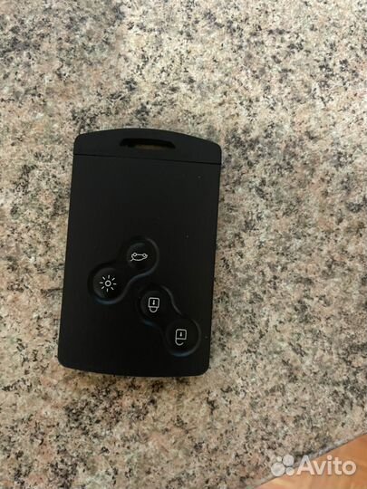 Ключ карта renault