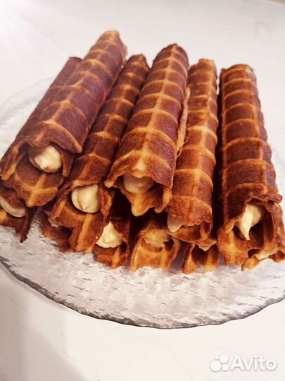 Вафельные трубочки по советскому рецепту