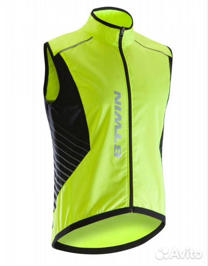 Btwin жилет светоотражающий
