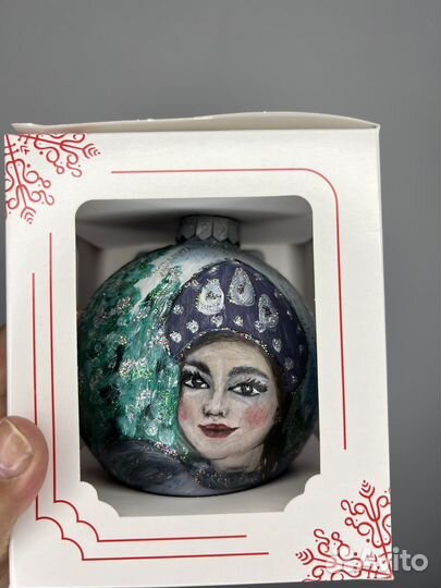 Шарики новогодние