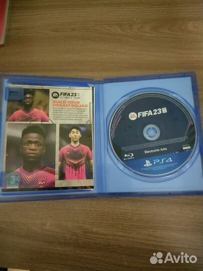 Fifa 23 ps4 диск