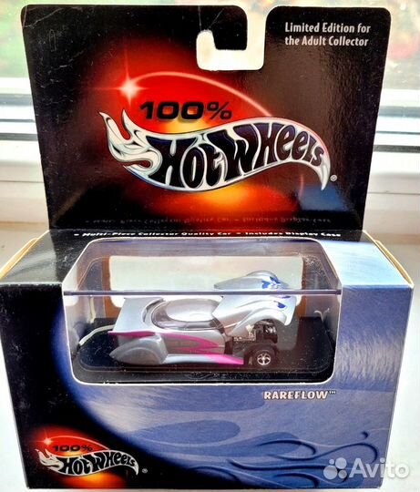 100% Hot Wheels Rareflow Limited Edition