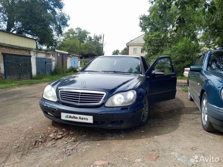 Mercedes-Benz S-класс 3.2 AT, 2000, 200 000 км