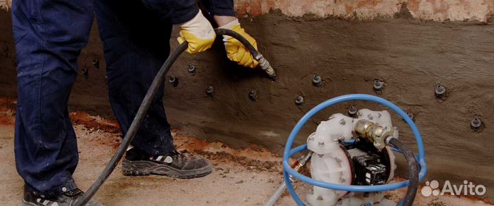 Гидроизоляция фундамента полимочевиной