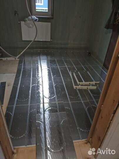 Водяной теплый пол без стяжки