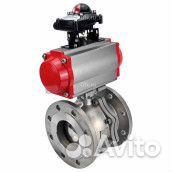 Кран шаровой DN.ru BV3232P(2pc) -FP-F-ISO-H Ду20 Ру40, полнопроходной фланцевый, нержавеющая сталь S