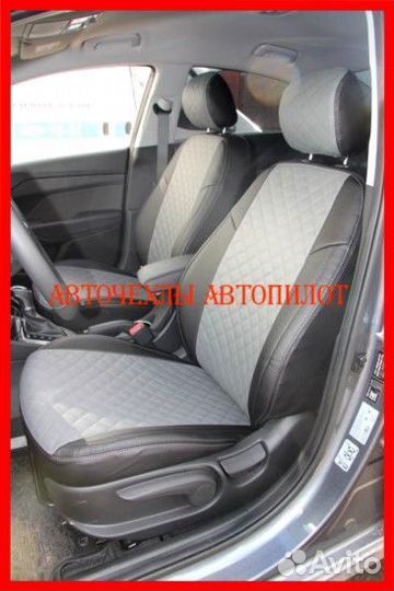 Чехлы Автопилот Hyundai Elantra 5 MD из экокожи