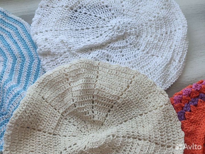 Береты панамки летние х/б