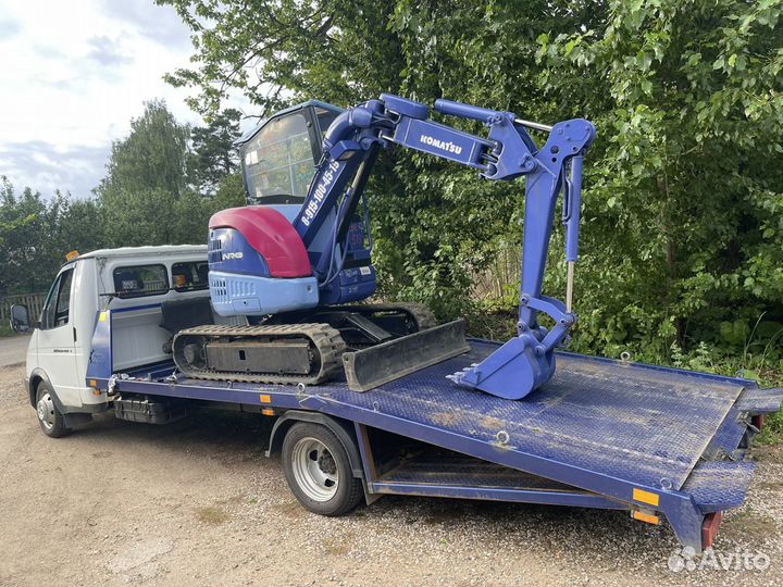 Эксковатор и эвакуатор