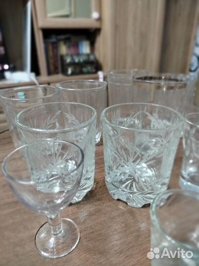 Стаканы и бокалы из СССР
