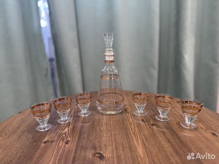 Рюмки и штоф СССР