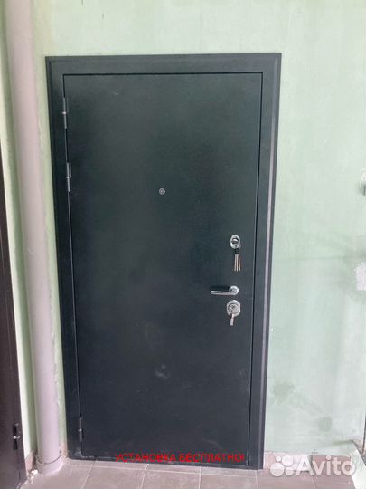 Тёплая входная дверь с бесплатной установкой