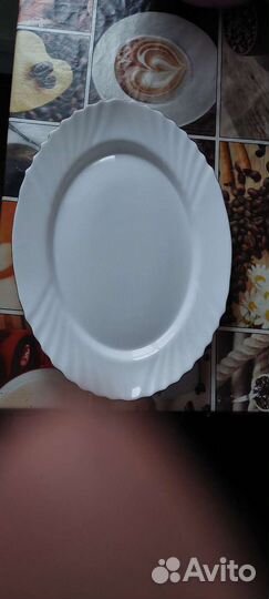 Блюдо большое овальное