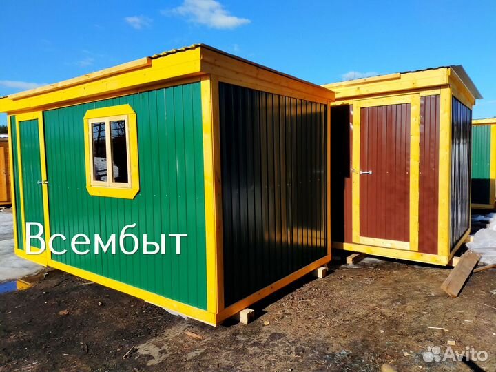 Бытовка 6x2.5 зимняя