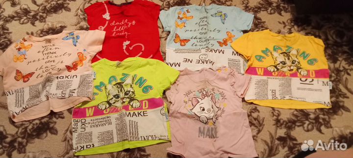 Майки, футболки для девочек