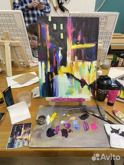 Картина маслом на холсте