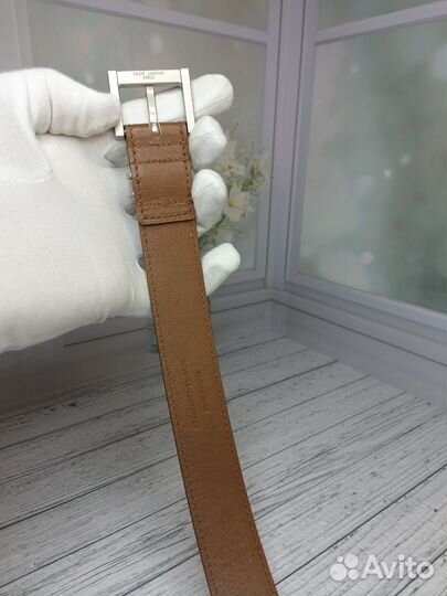 Ремень Ysl женский натуральная кожа премиум люкс