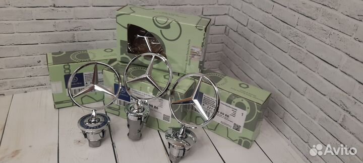 Значок эмблема звезда на капот мерседес