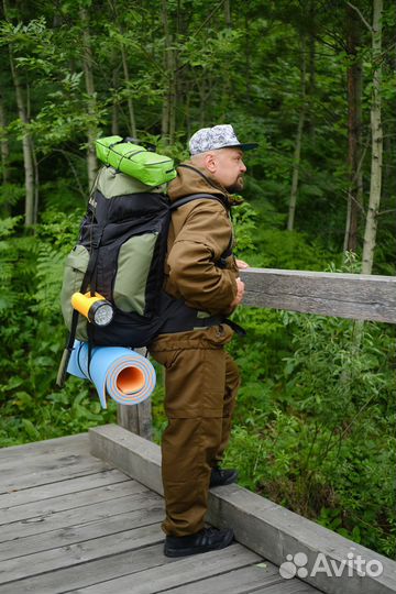 Рюкзак мужской большой в поход 50л Сталкер