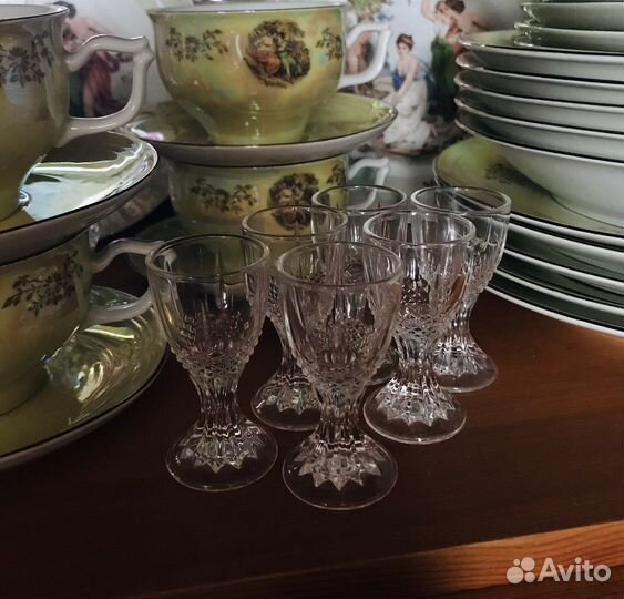 Рюмочка-«муха» маленькая 15 мл набор 6 шт