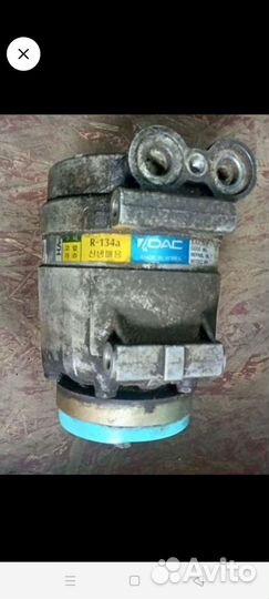 Компрессор кондиционера Шевроле Лачетти