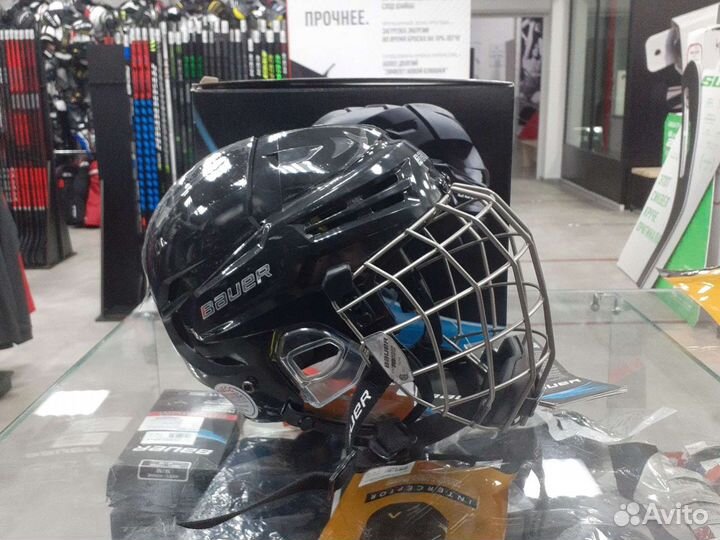 Шлем с маской Bauer Reakt combo