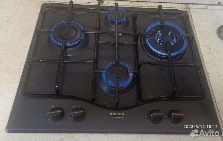 Газовая варочная панель hotpoint ariston